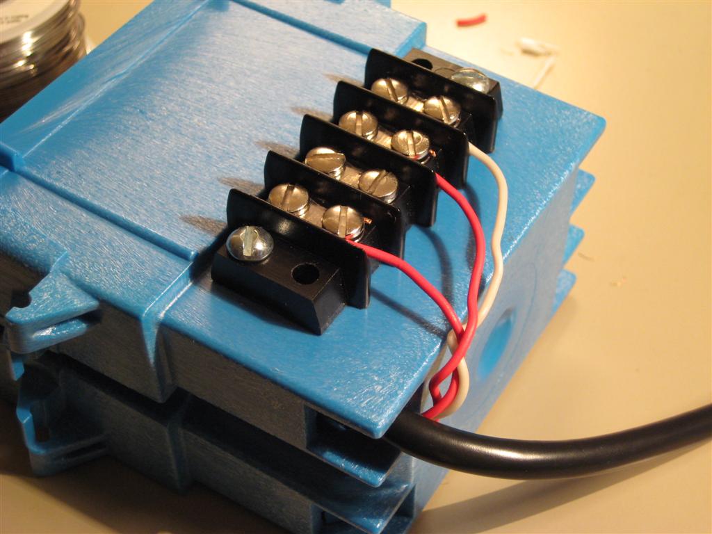 Final assembled switch box