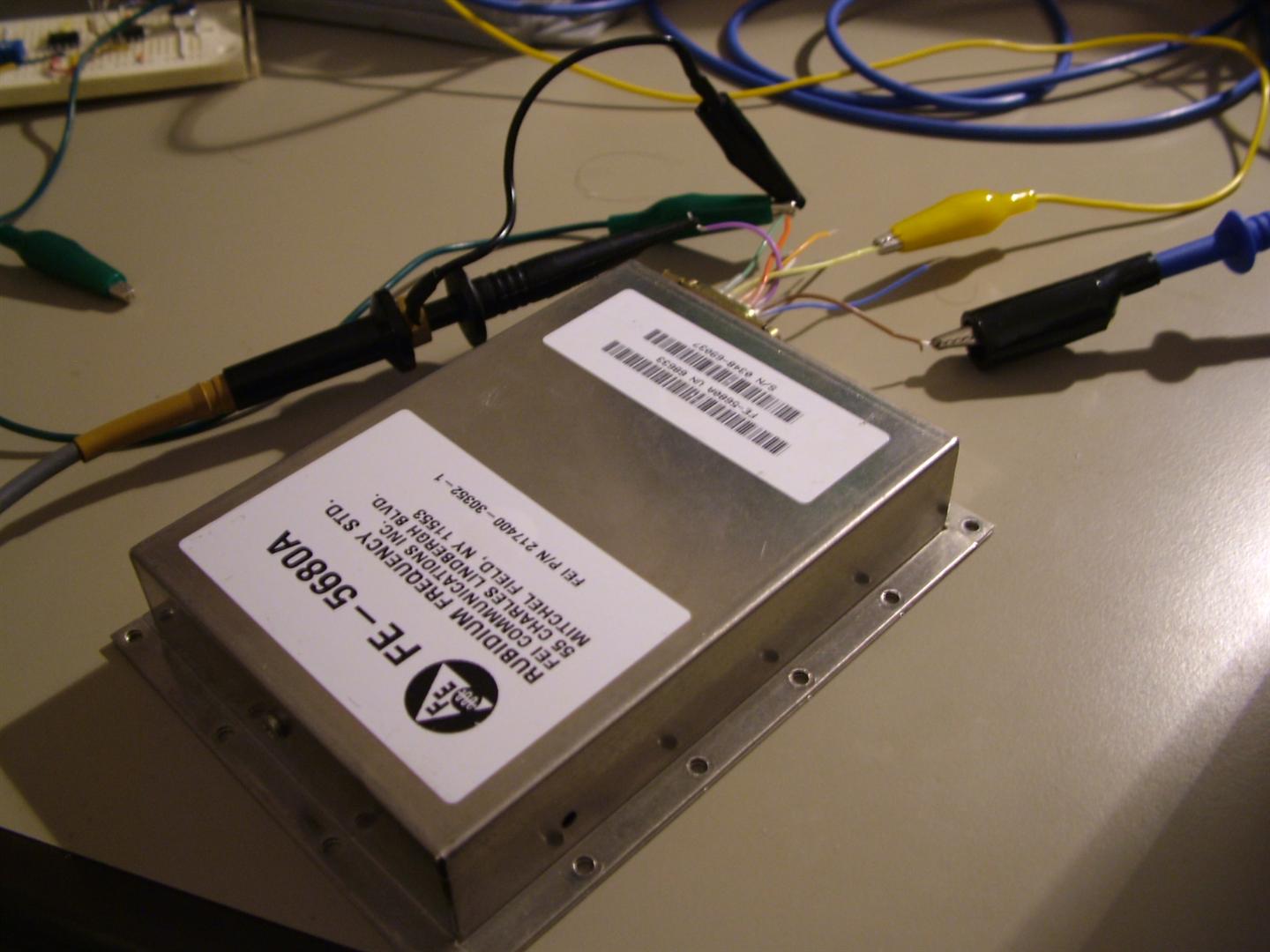 Rubidium frequency reference