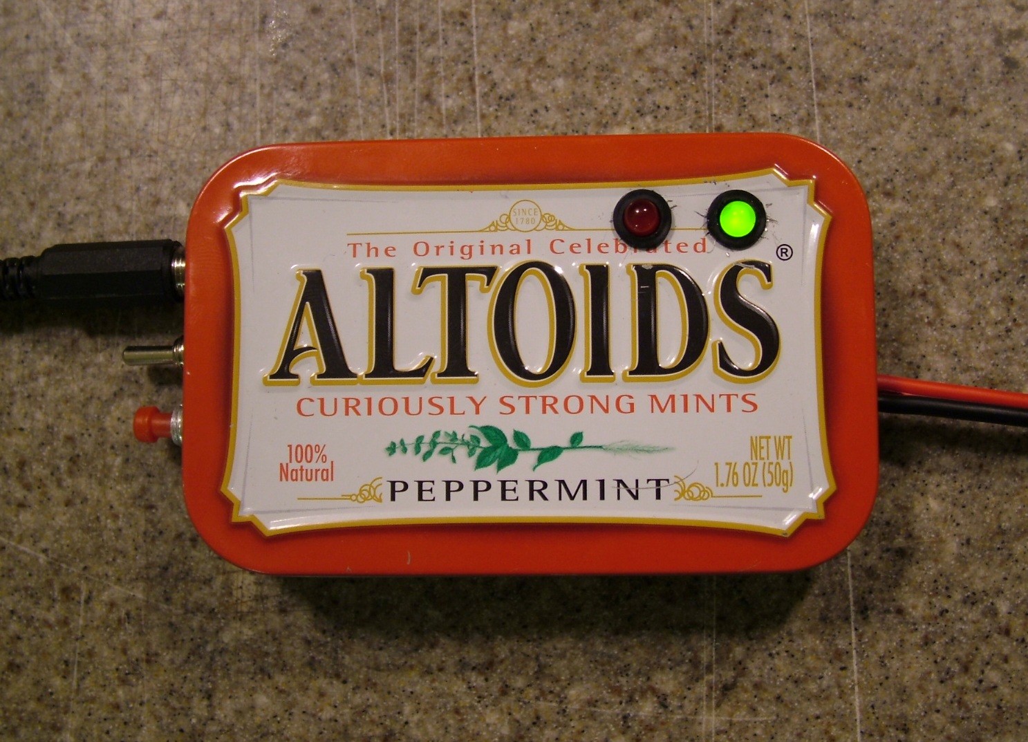 Two sealed lead acid batteries