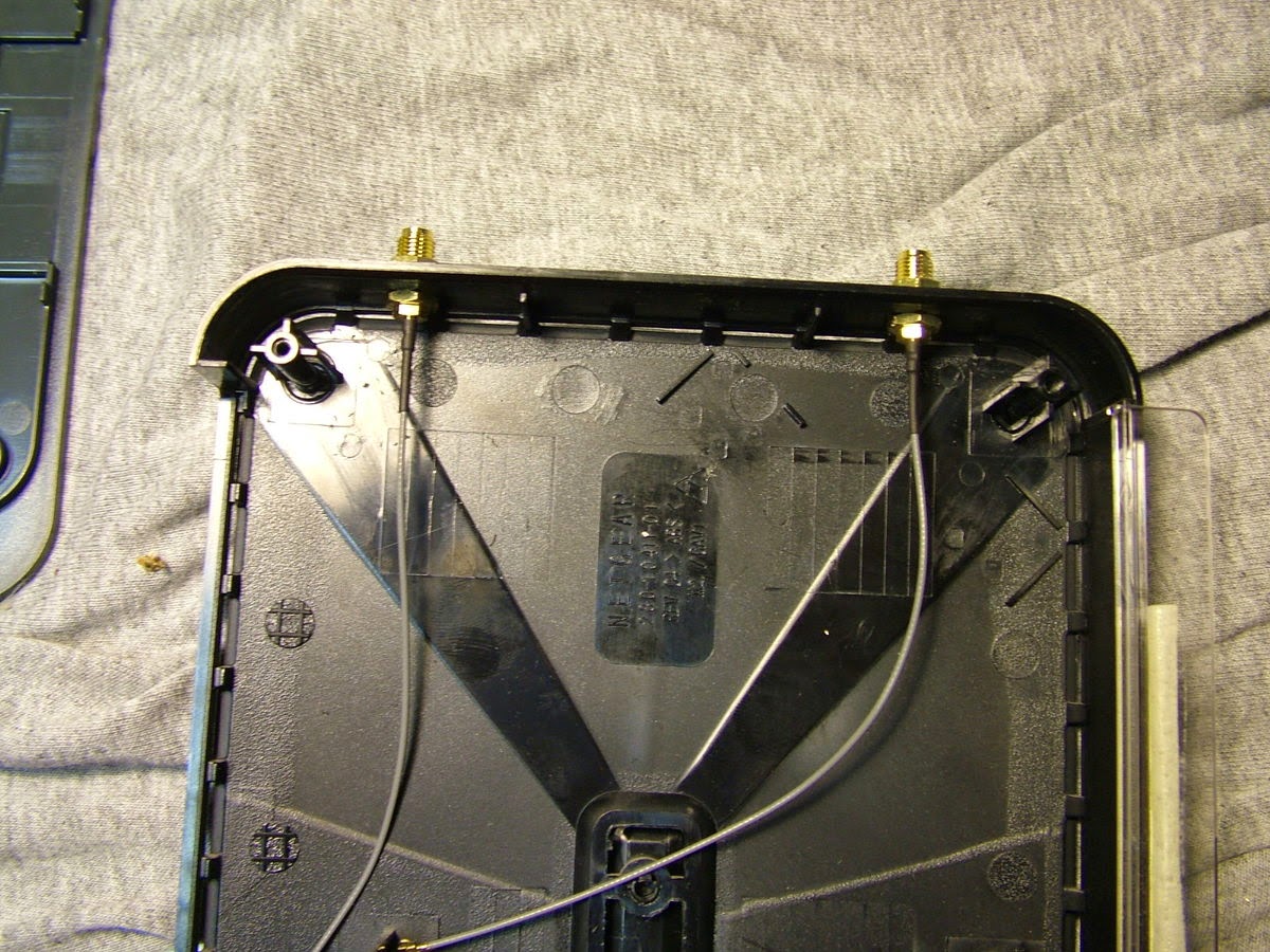 Peeling off stock antenna