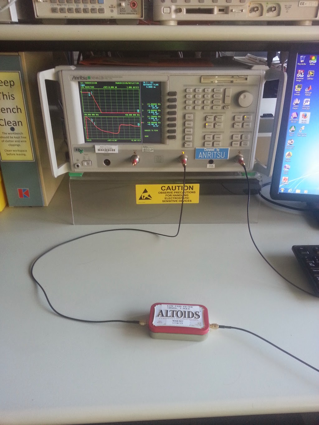 Filter built in Altoids tin